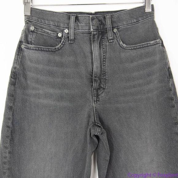 NEW Madewell Balloon Jeans in Brunswick Wash, 26 - Picture 4 of 11